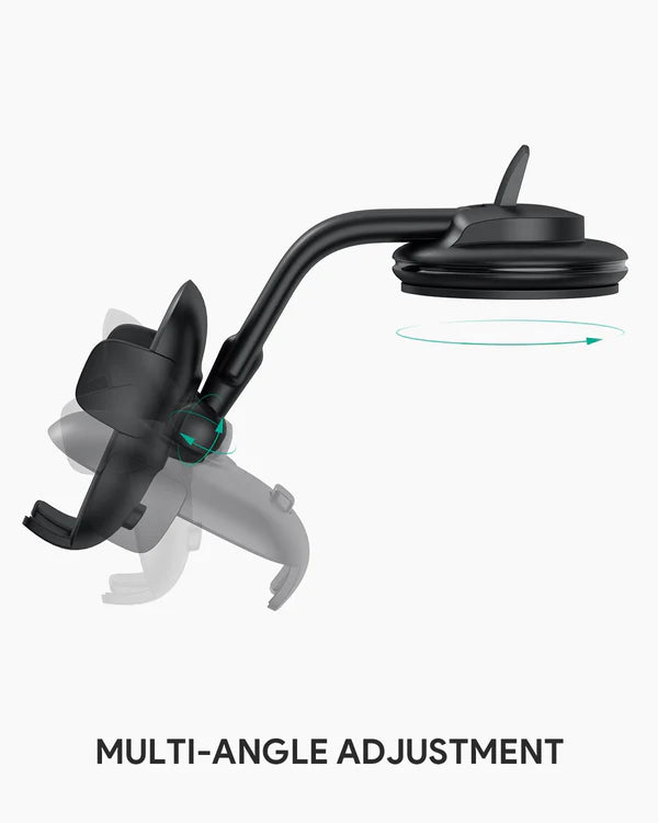 Aukey HD-C50 Supporto Porta Cellulare Magnetico per Auto Rotazione 360° Cruscotto Parabrezza