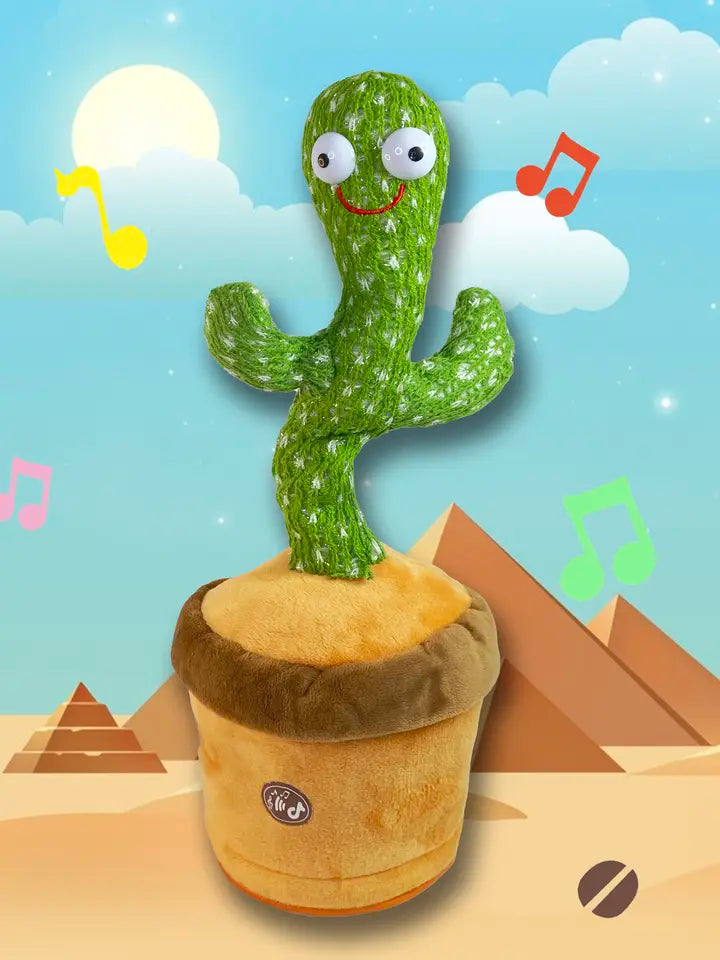 MU Cactus Ballerino Dancing Cactus: canta, balla, ripete quello tutto che dici!