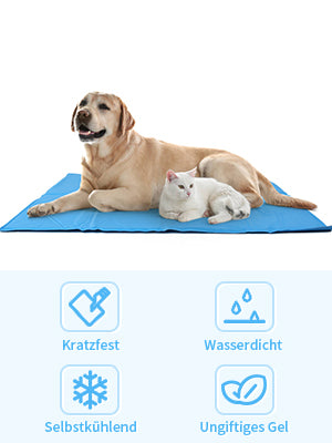 Seekavan erfrischende Kühlmatte für Hunde und Katzen, ML XL, sicheres Gel für Tiere 