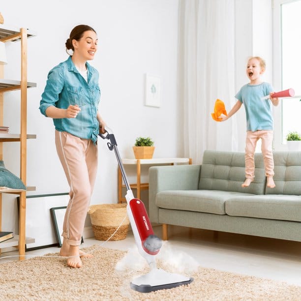 HOMCLEN Steam Mop, Floor Steamer with 330ml Water Tank SCONTO