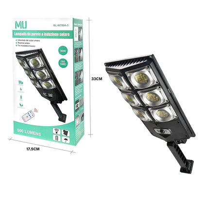 MU Lampada da parete a induzione solare 90w/120w/150w/180w SCONTO