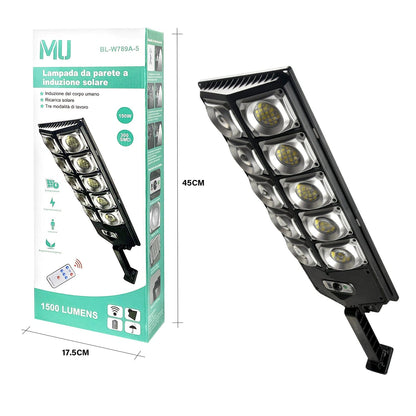 MU Lampada da parete a induzione solare 90w/120w/150w/180w SCONTO