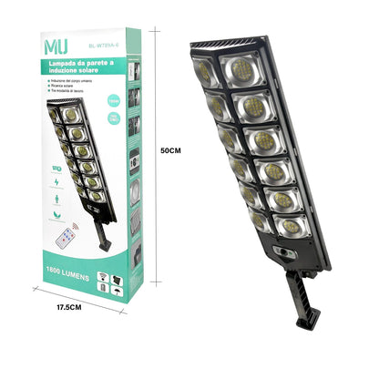 MU Lampada da parete a induzione solare 90w/120w/150w/180w SCONTO